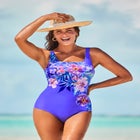 Tank One Piece Swimsuit image number null
