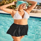 Lightweight Quick-Dry Cargo Swim Skort image number null