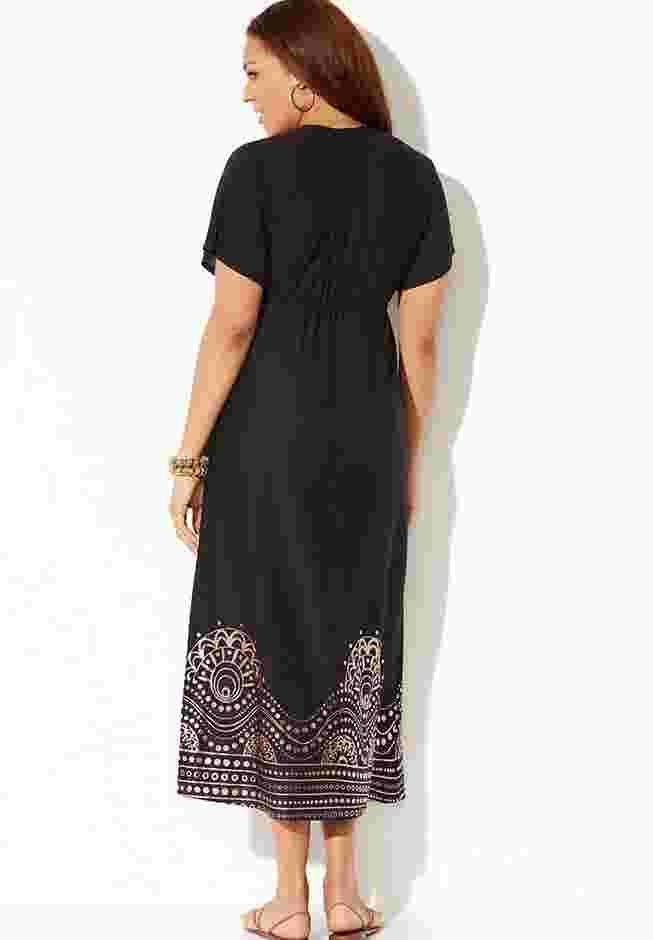 Kate V-Neck Cover Up Maxi Dress image number 1