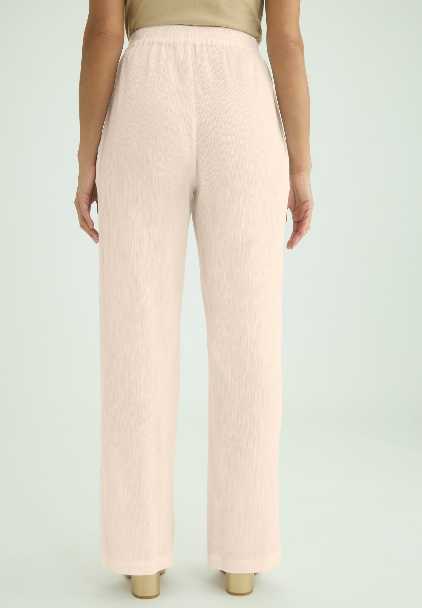 Wide Leg Gauze Pant image number 3