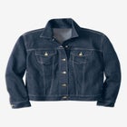 Stretch Denim Jean Jacket image number null