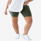 Ellos Studio Stretch Cotton Spandex Bike Shorts image number null
