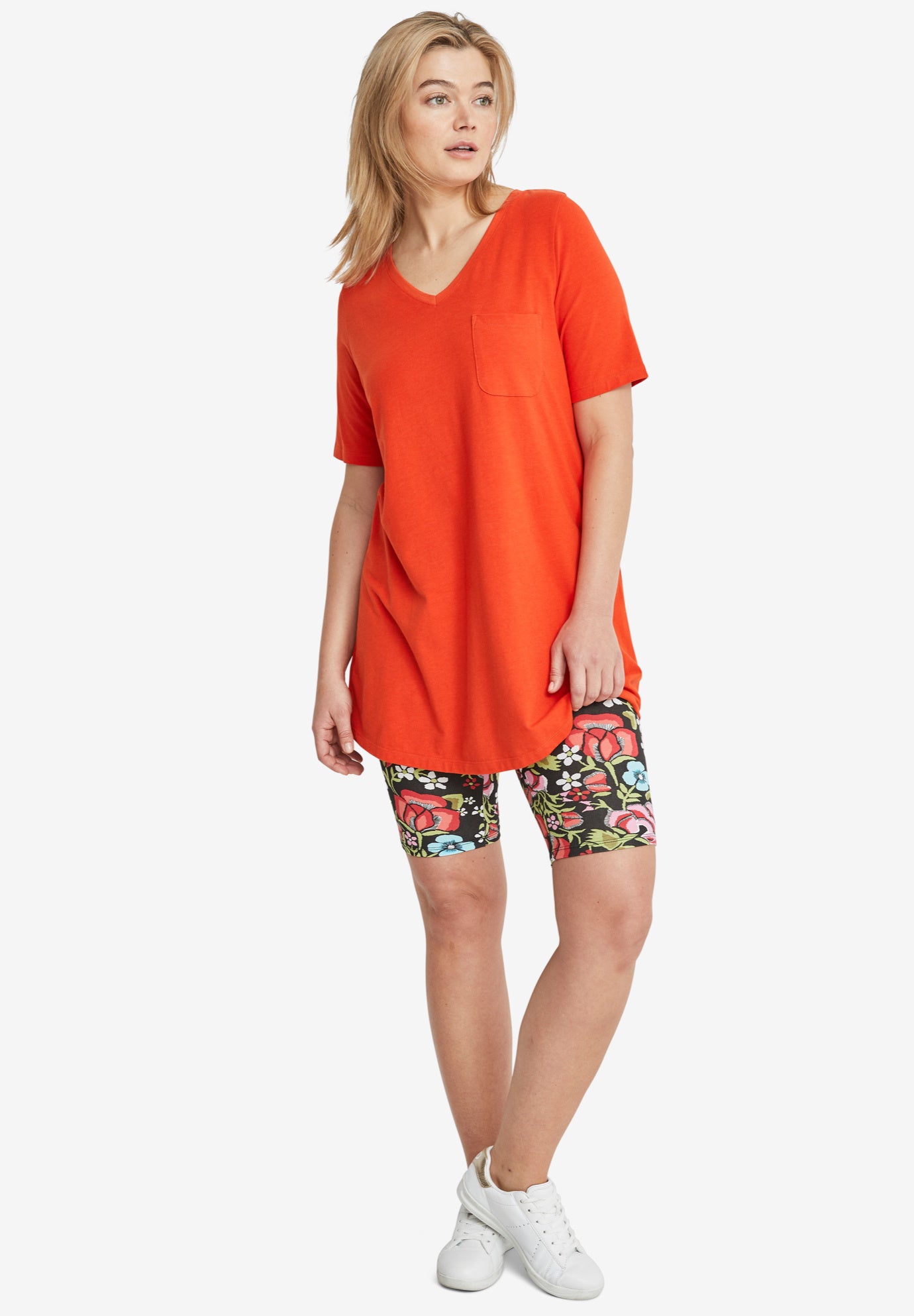 Stretch Knit Bike Shorts image number 0