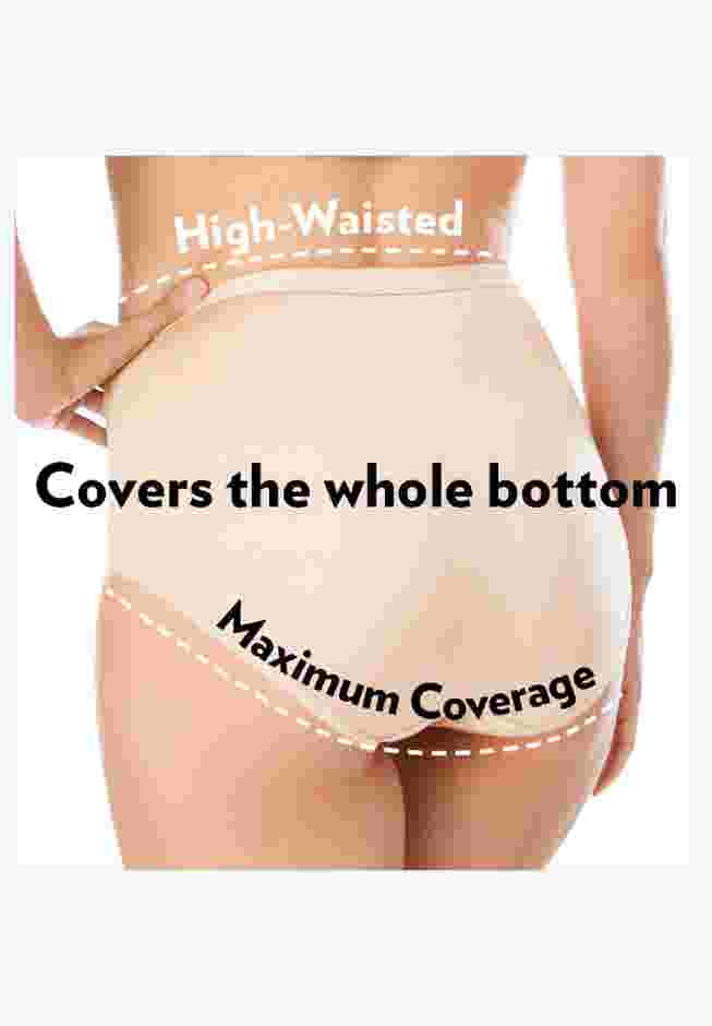 Full Coverage Stretch Cotton Brief 5-Pack image number 5