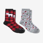 MeMoi&reg; 2-Pack Holiday Crew Socks image number null