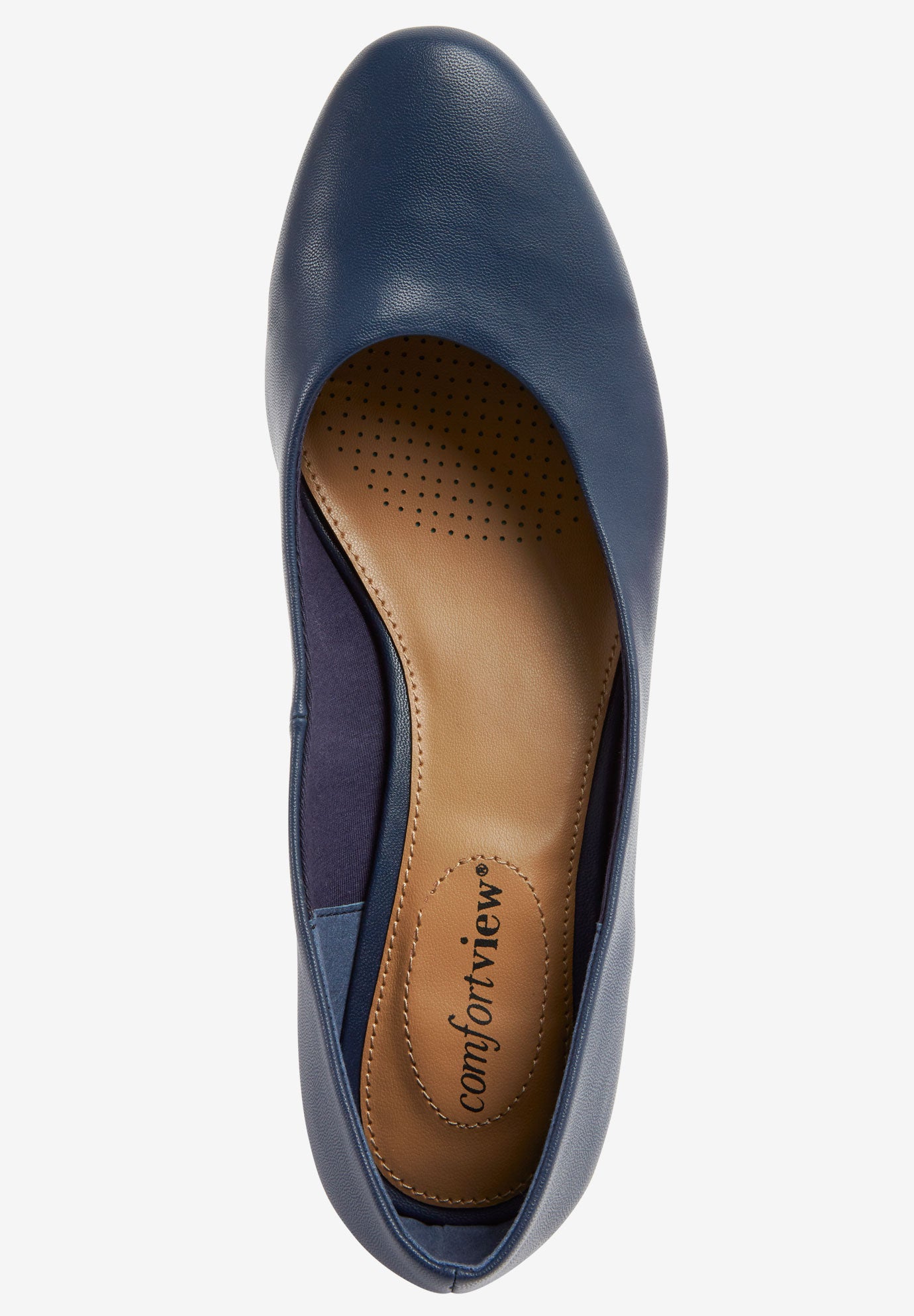The Vida Leather-Like Slip On Pump image number 4