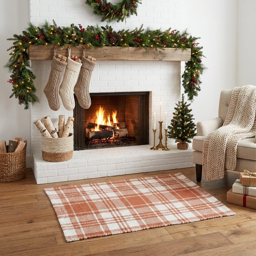 Handwoven Layering Rug image number 4