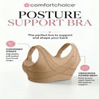Front-Close Wireless Posture Bra image number 2