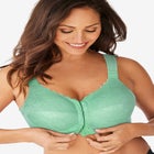 Front Close Wireless Posture Bra image number null