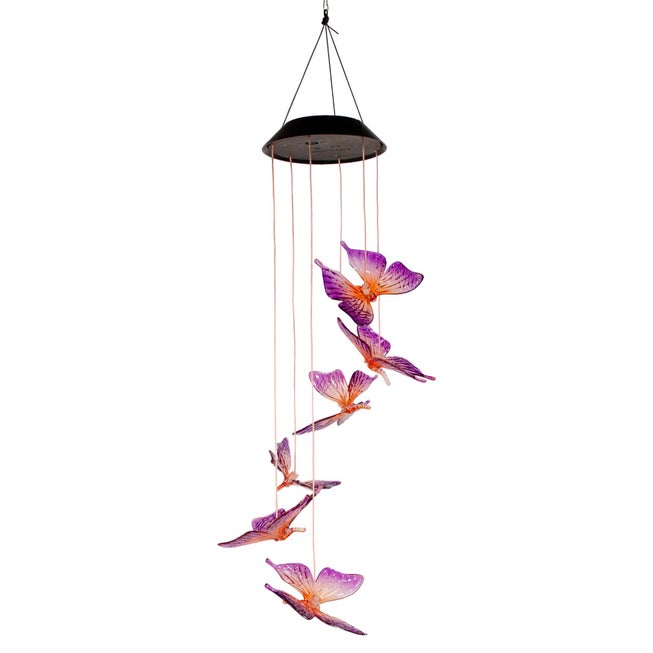 Solar Mobile Butterfly Lights image number null