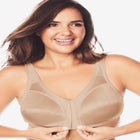 Front-Close Satin Wireless Bra image number null