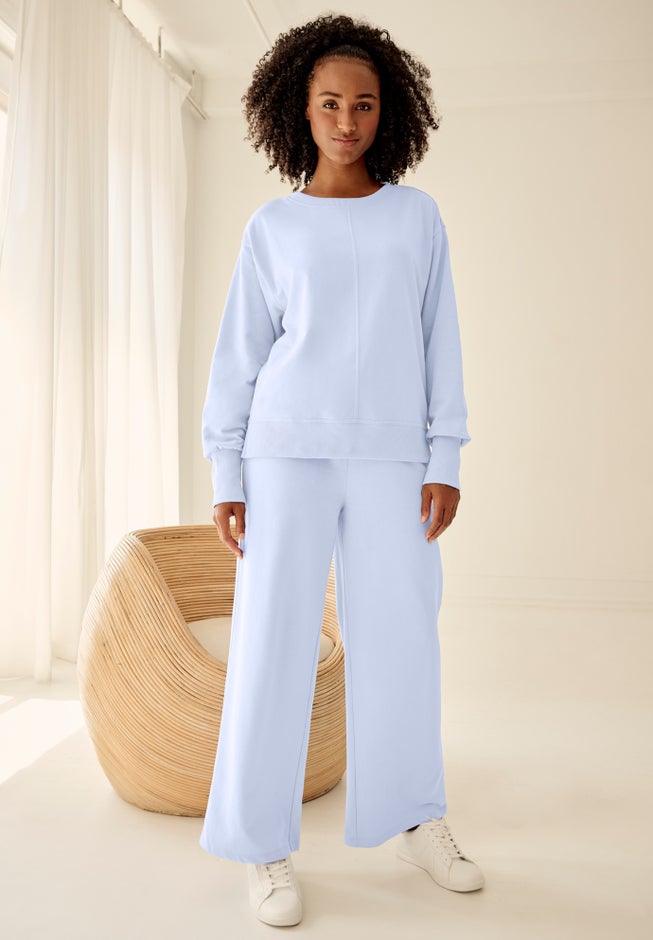 French Terry Crewneck Sweatshirt image number 2