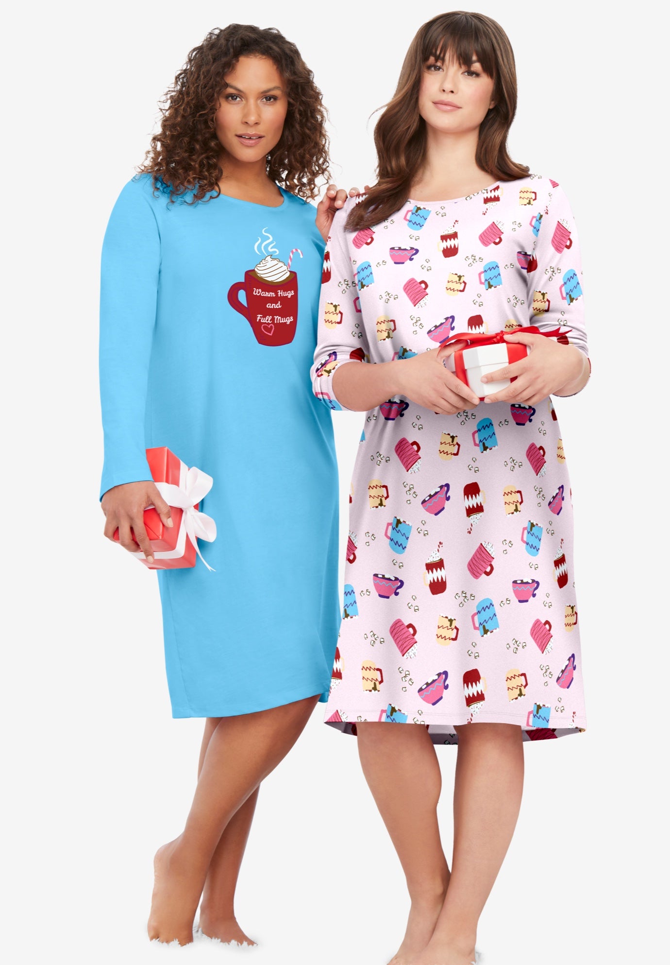 2-Pack Long-Sleeve Sleepshirt image number 0