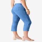 Plus Size 24/7 Stretch Capri Jean image number null