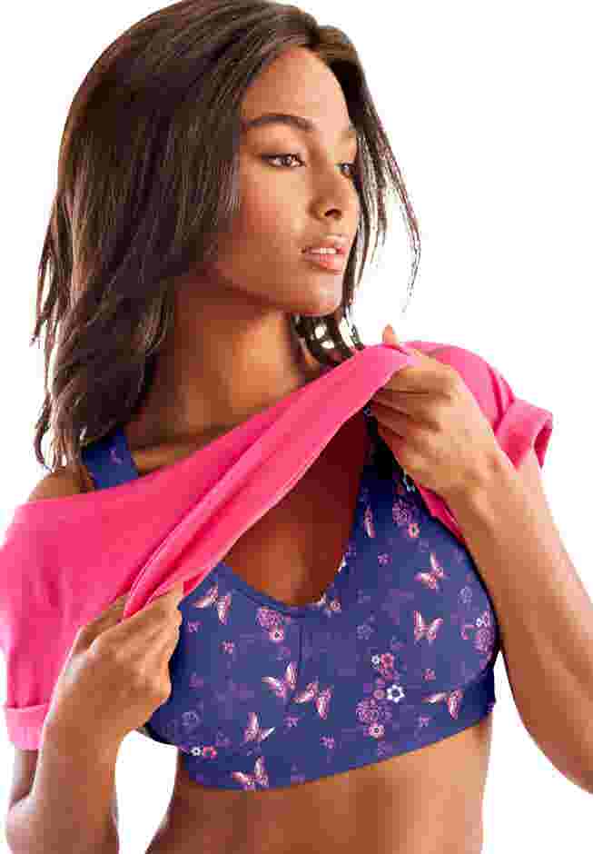 Wireless Microfiber T-Shirt Bra image number 3
