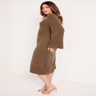 Bell-Sleeve Sweaterdress image number null