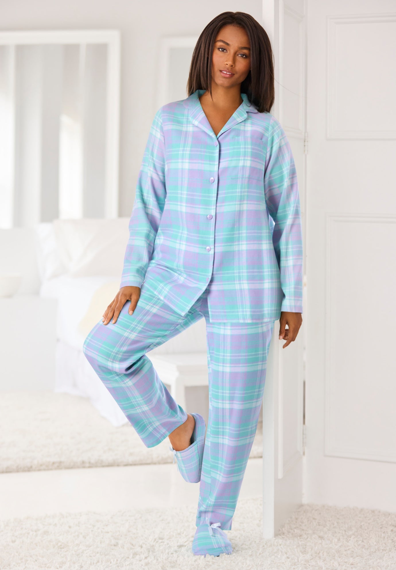 Classic Flannel Pajama Set image number 0