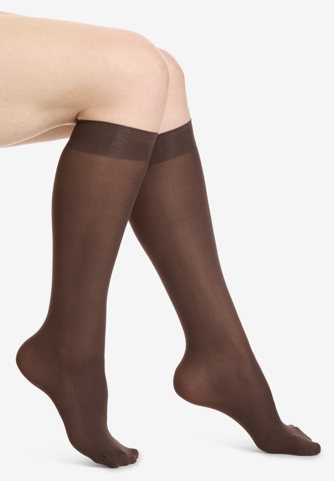 3-Pack Knee-High Compression Socks image number 2