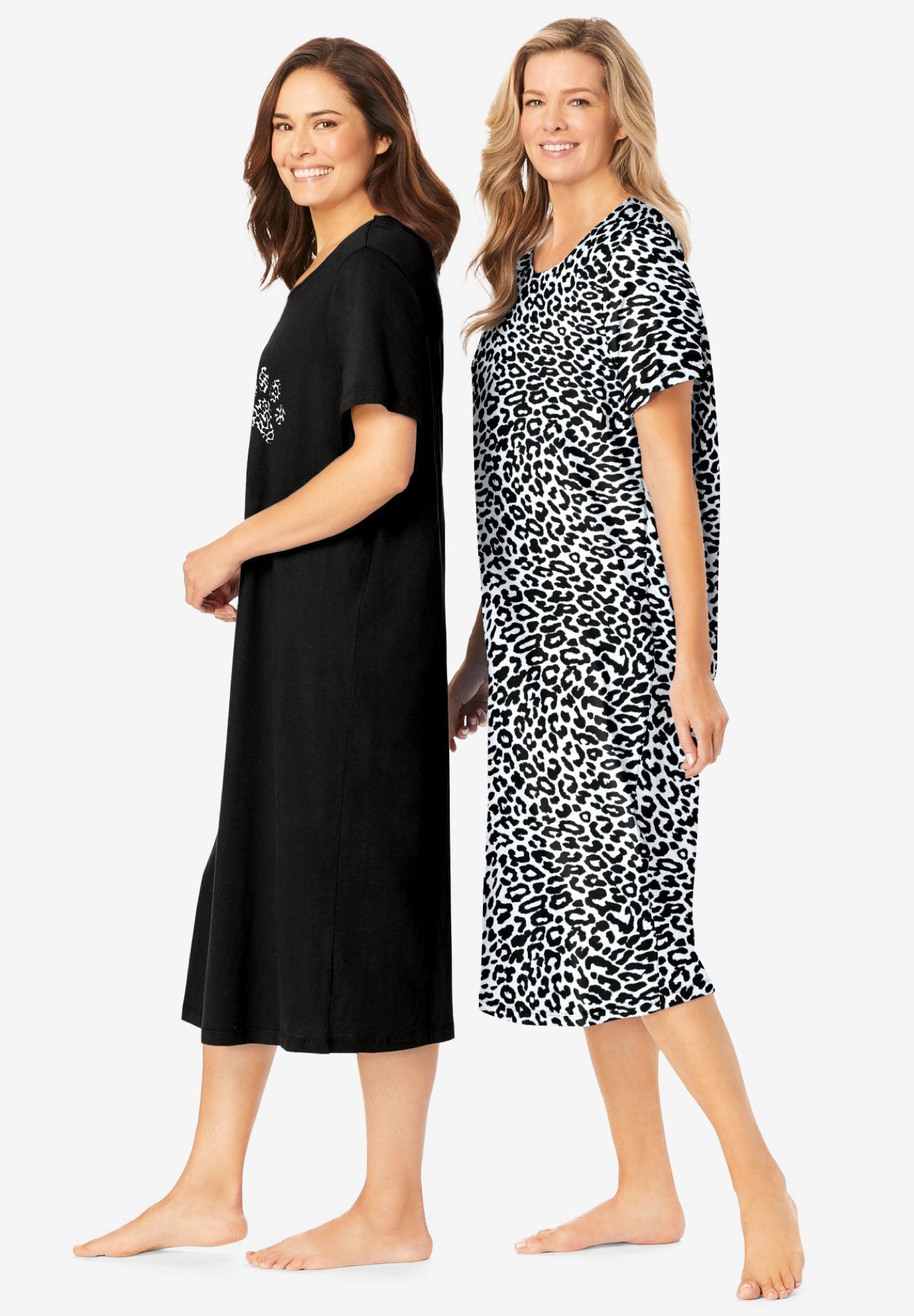 2-Pack Long Sleepshirts image number 2