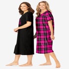 2-Pack Long Sleepshirts image number null
