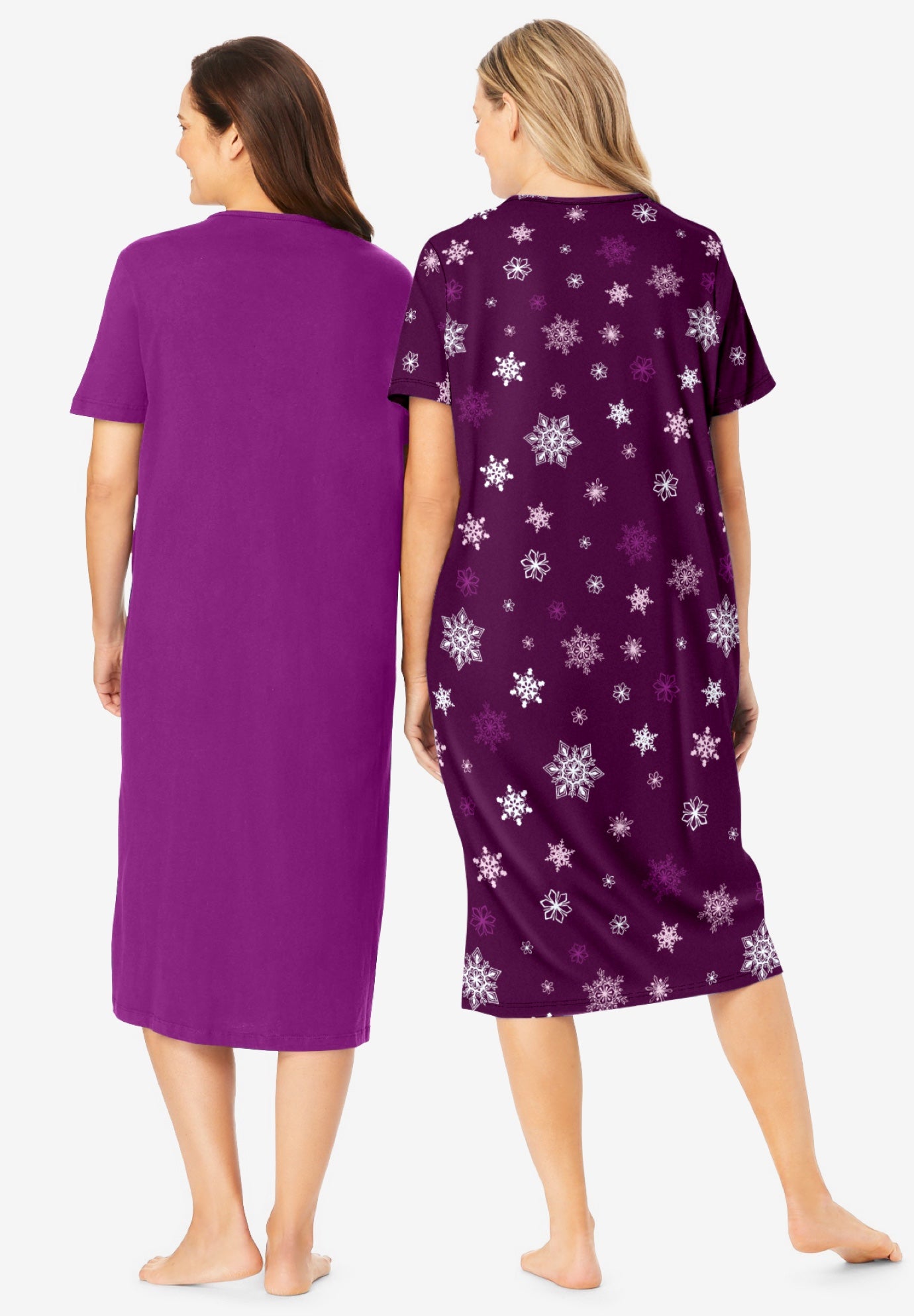 2-Pack Long Sleepshirts image number 1