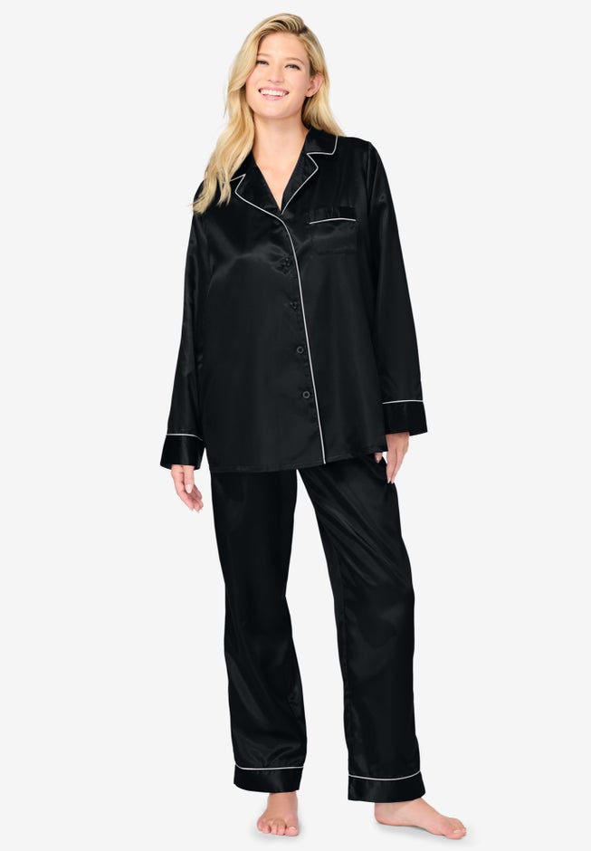 The Luxe Satin Pajama Set  image number 0