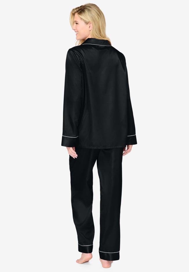 The Luxe Satin Pajama Set  image number 1