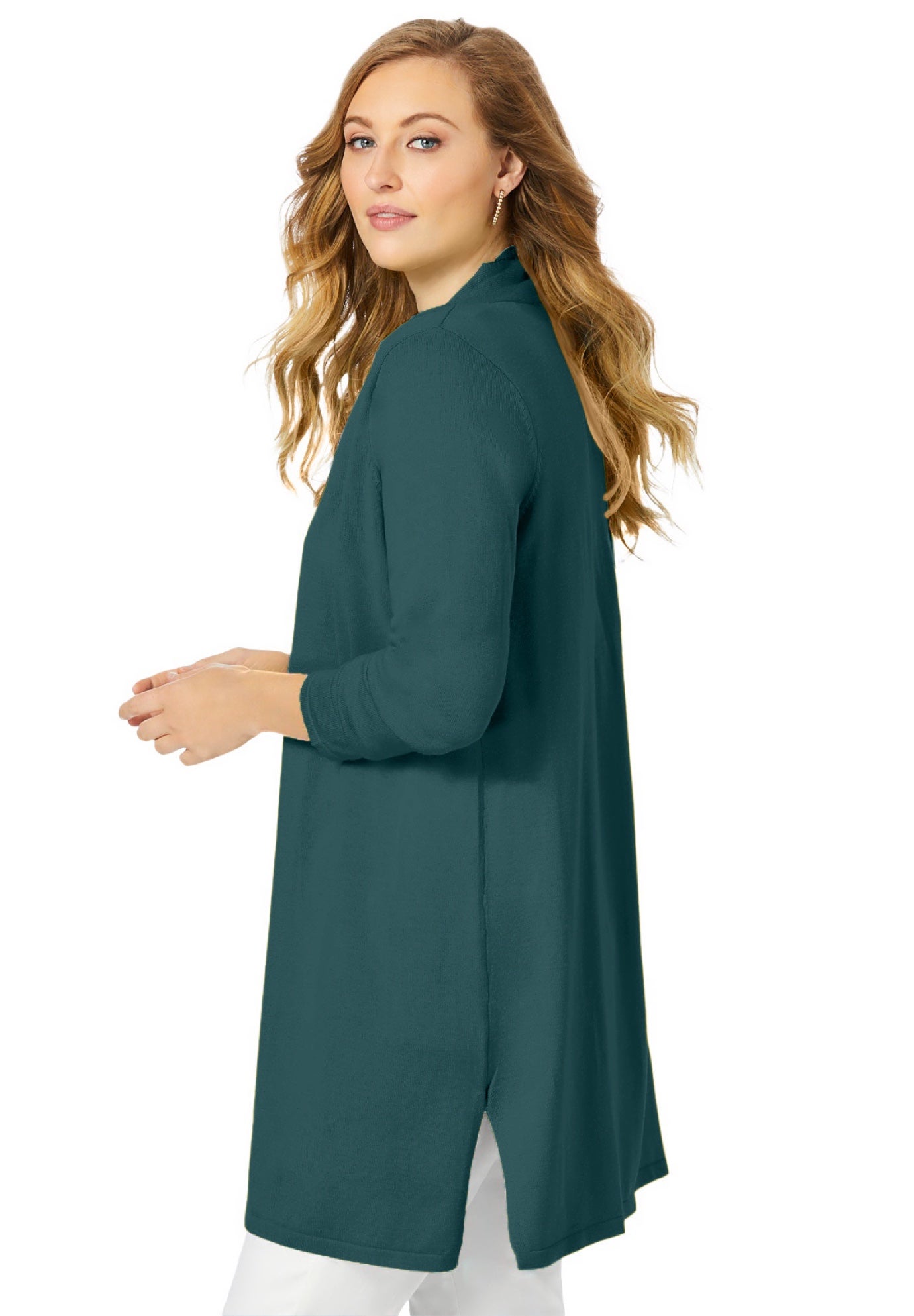 Fine Gauge Cardigan Topper image number 2