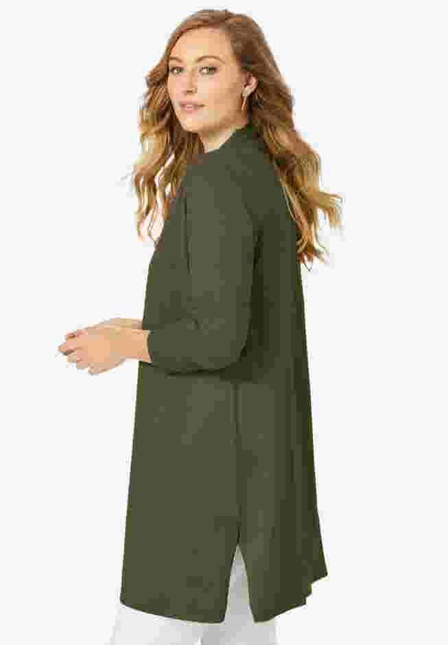 Fine Gauge Cardigan Topper image number 2