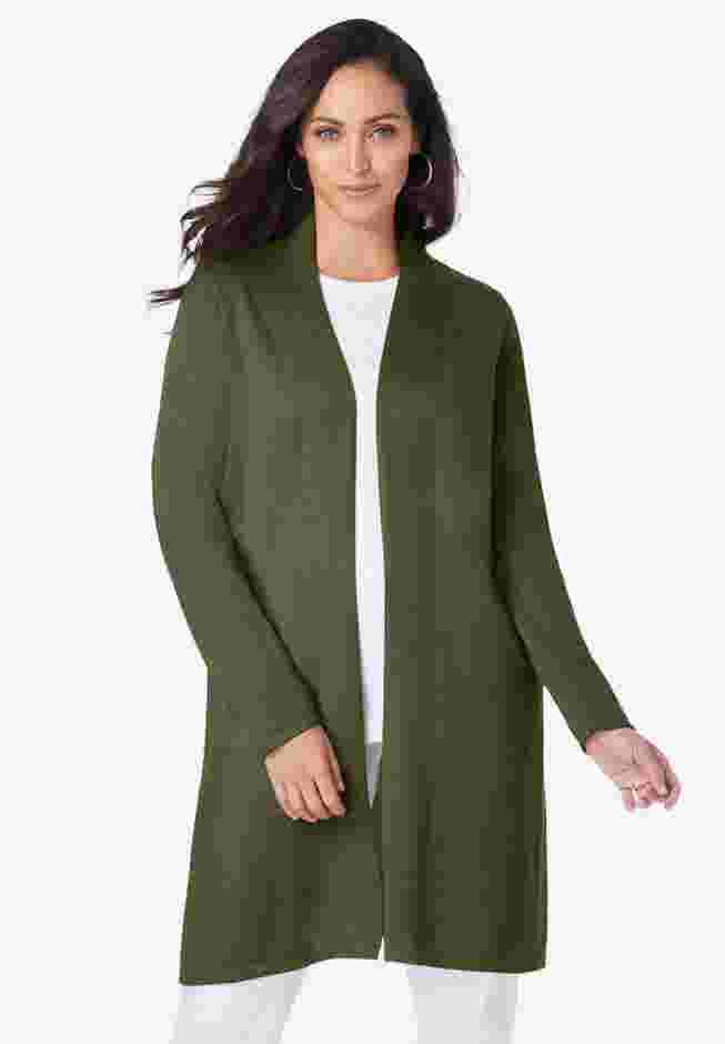 Fine Gauge Cardigan Topper image number 0