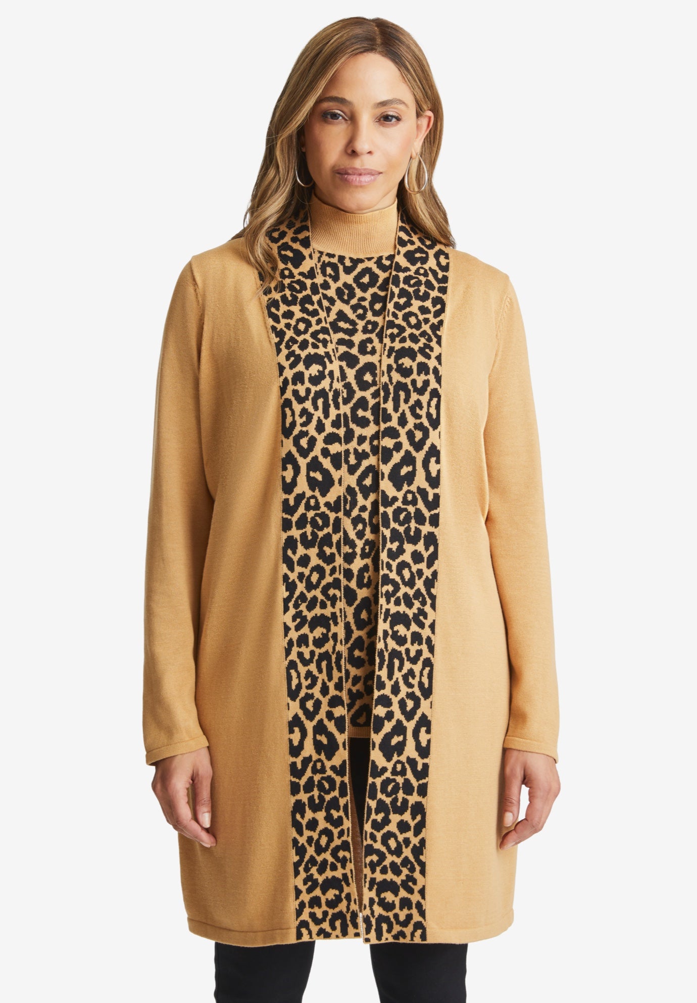 Fine Gauge Cardigan Topper image number 0