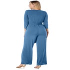 Wide Leg Knit Jumpsuit image number null
