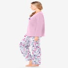 Long Sleeve Knit PJ Set image number 2