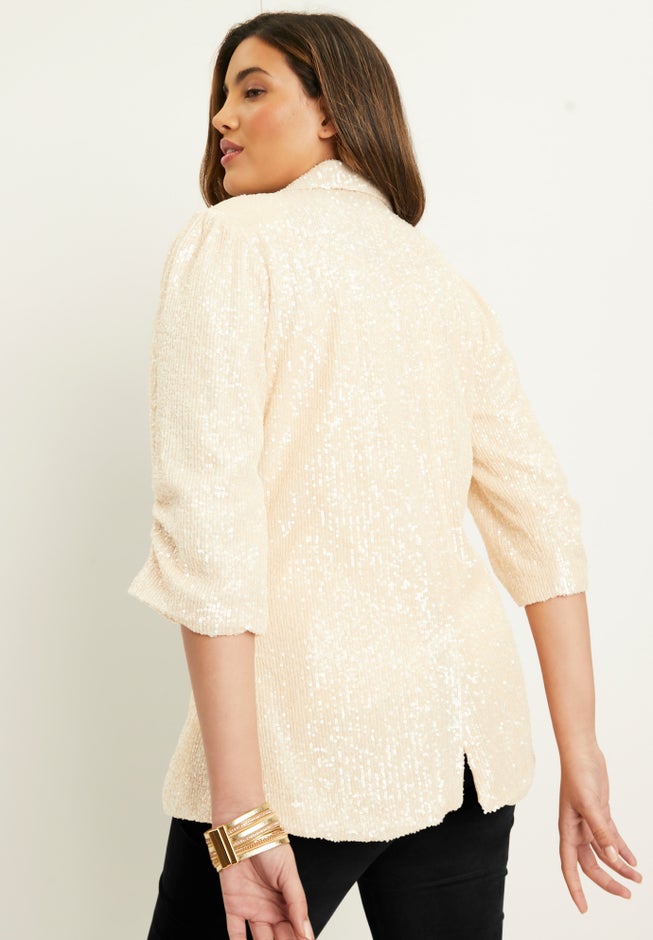 Sequin Blazer image number 1