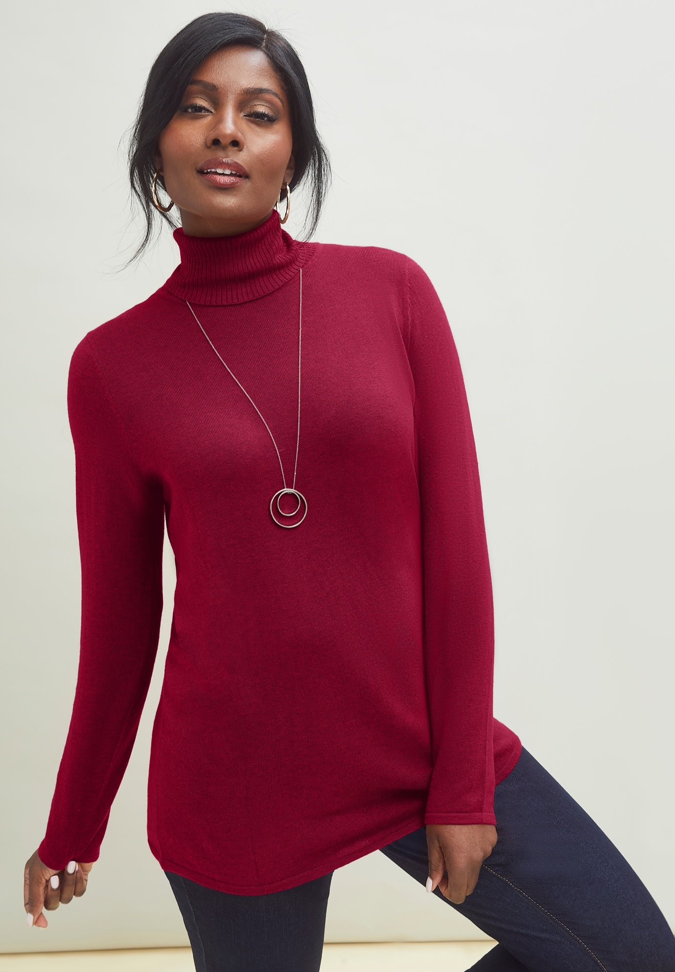 Carefree Cashmere Turtleneck image number 0