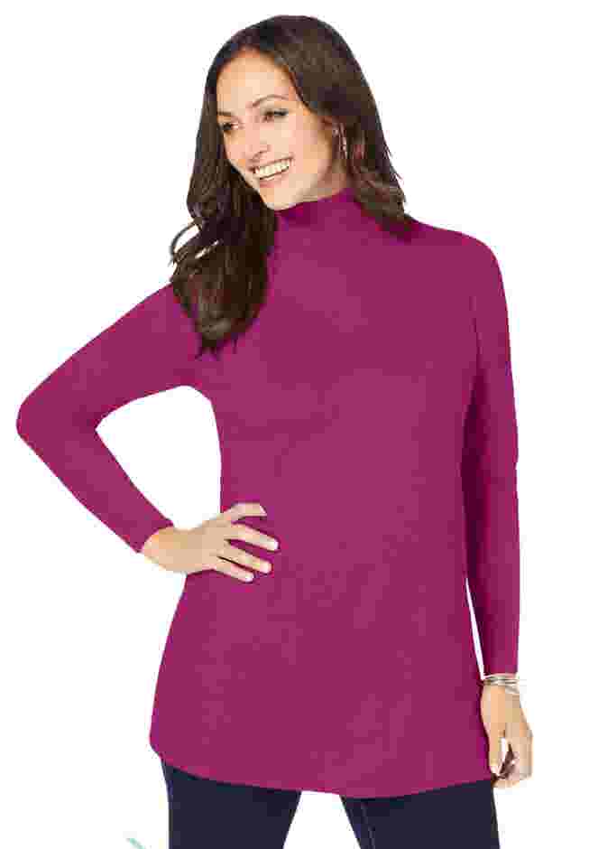 Cotton Cashmere Turtleneck image number 0