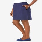 Everyday Stretch Cotton Skort image number null