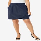 Everyday Stretch Cotton Skort image number null