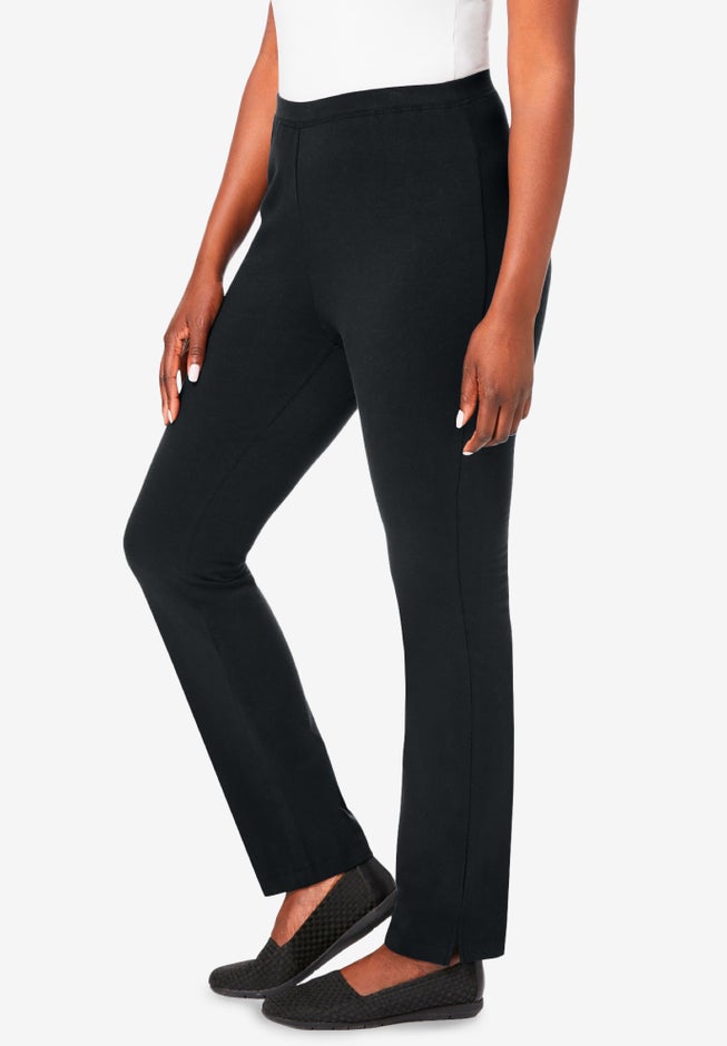 Everyday Stretch Cotton Straight Leg image number 1