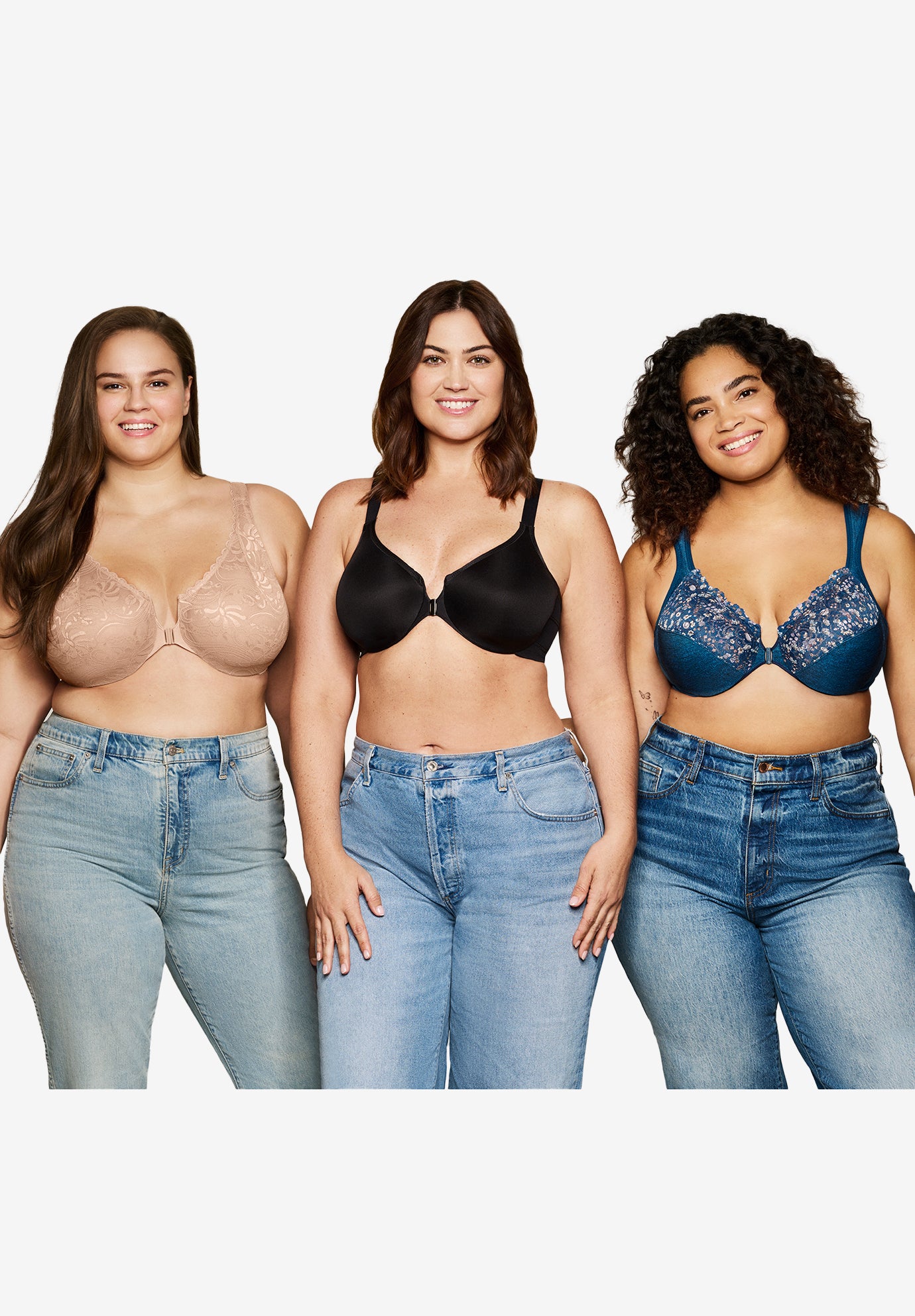 Wonderwire® Front-Close Underwire Bra 1245 image number 9