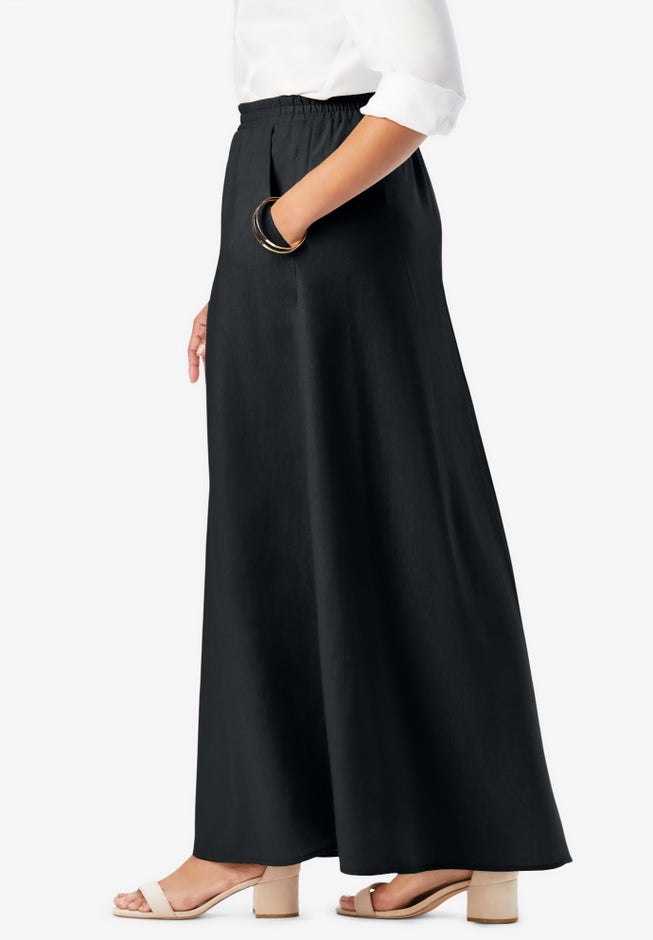 Linen Maxi Skirt image number 2