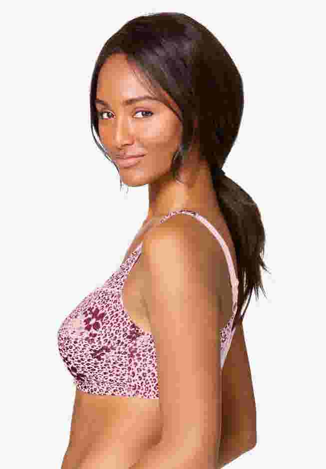 Cotton Back-Close Wireless Bra image number 1