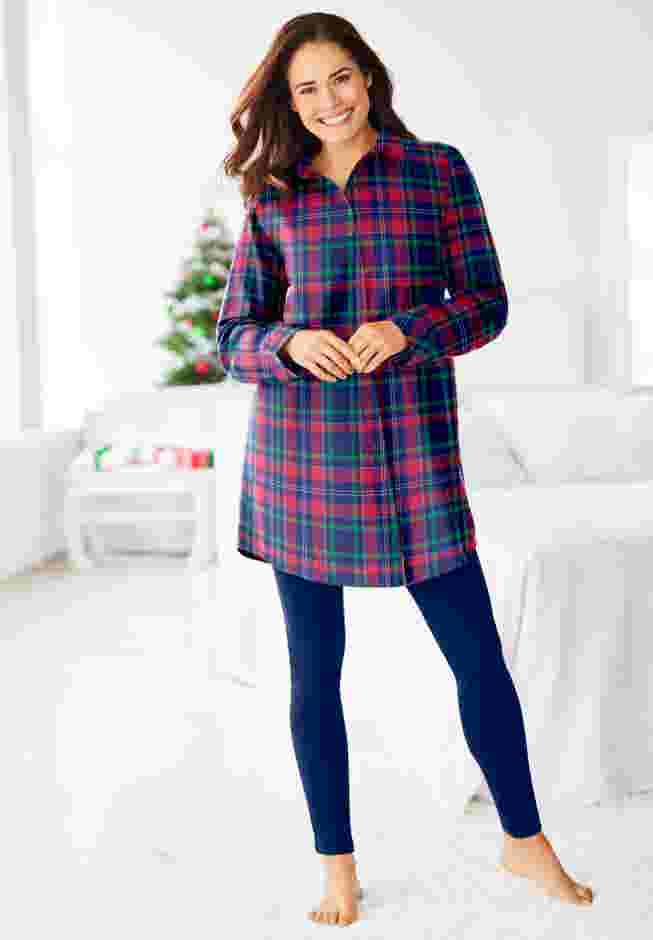 Plaid PJ Set  image number 2