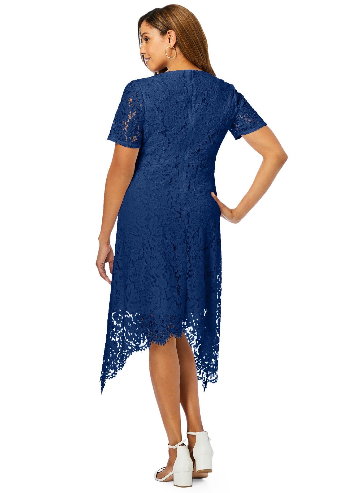 Lace Handkerchief Dress image number 1