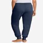 Cotton Spandex Jogger Pull On Pants image number null