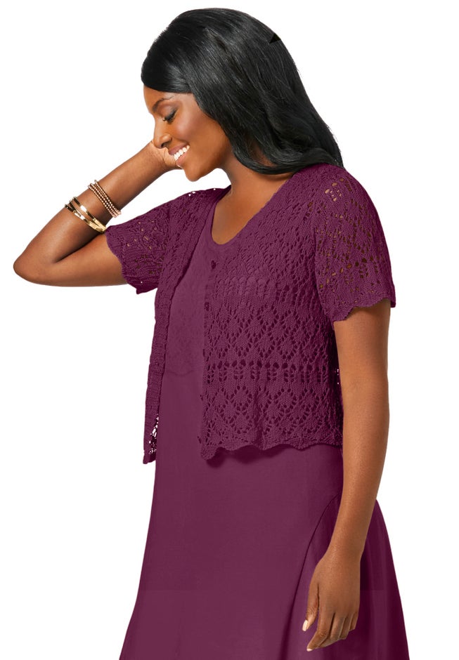 Crochet Shrug image number 2
