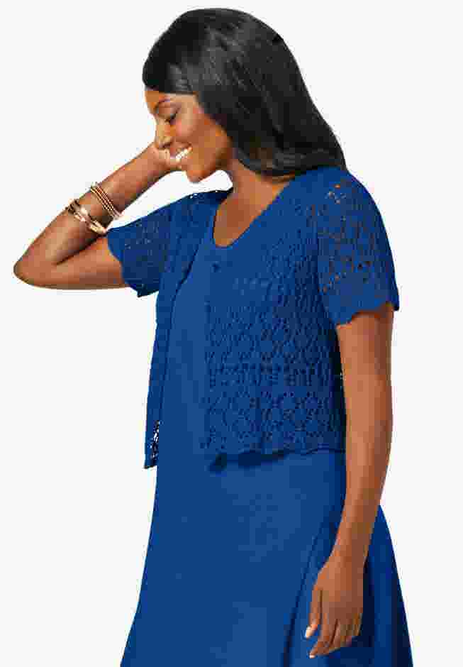 Crochet Shrug image number 2