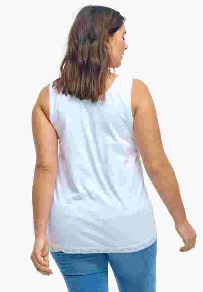 Lace Trim Tank image number 1