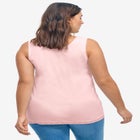 Lace Trim Tank image number null