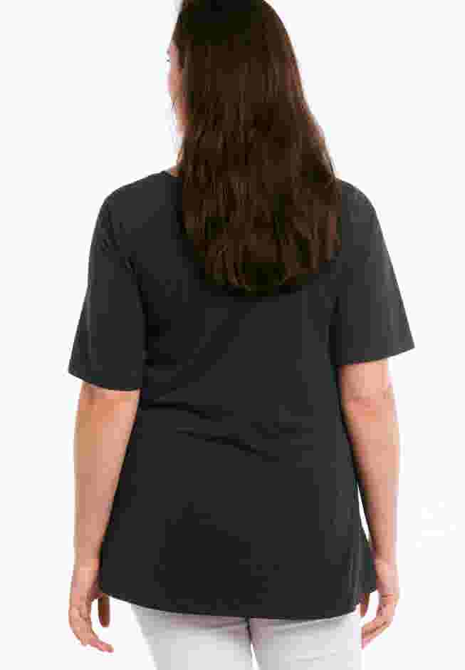V-neck A-line Tunic image number 1